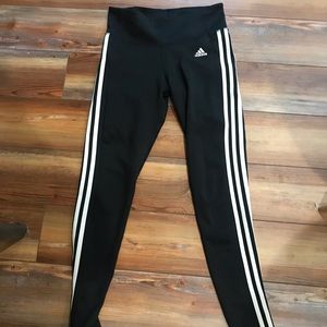 Medium black Adidas workout leggings